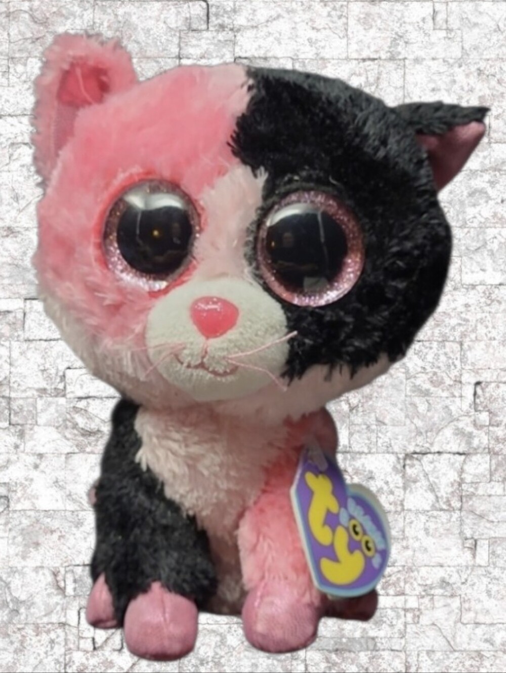 NWT - 2013 TY - THE BEANIE BOO'S COLLECTION "DAZZLE" THE CAT (JUSTICE EXCLUSIVE)